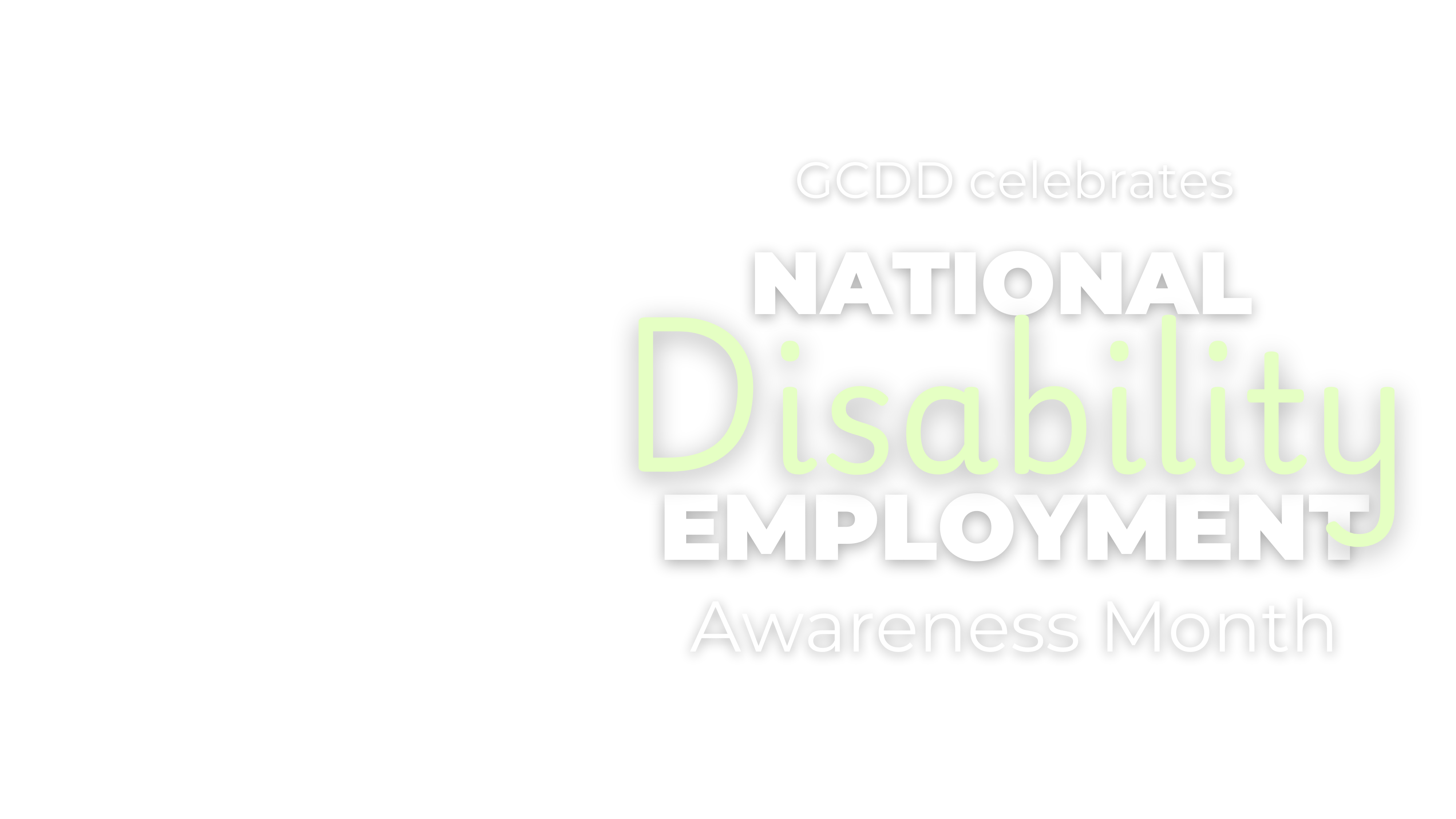 National Disability Awareness Month